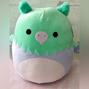 Green and Purple Plush Toy